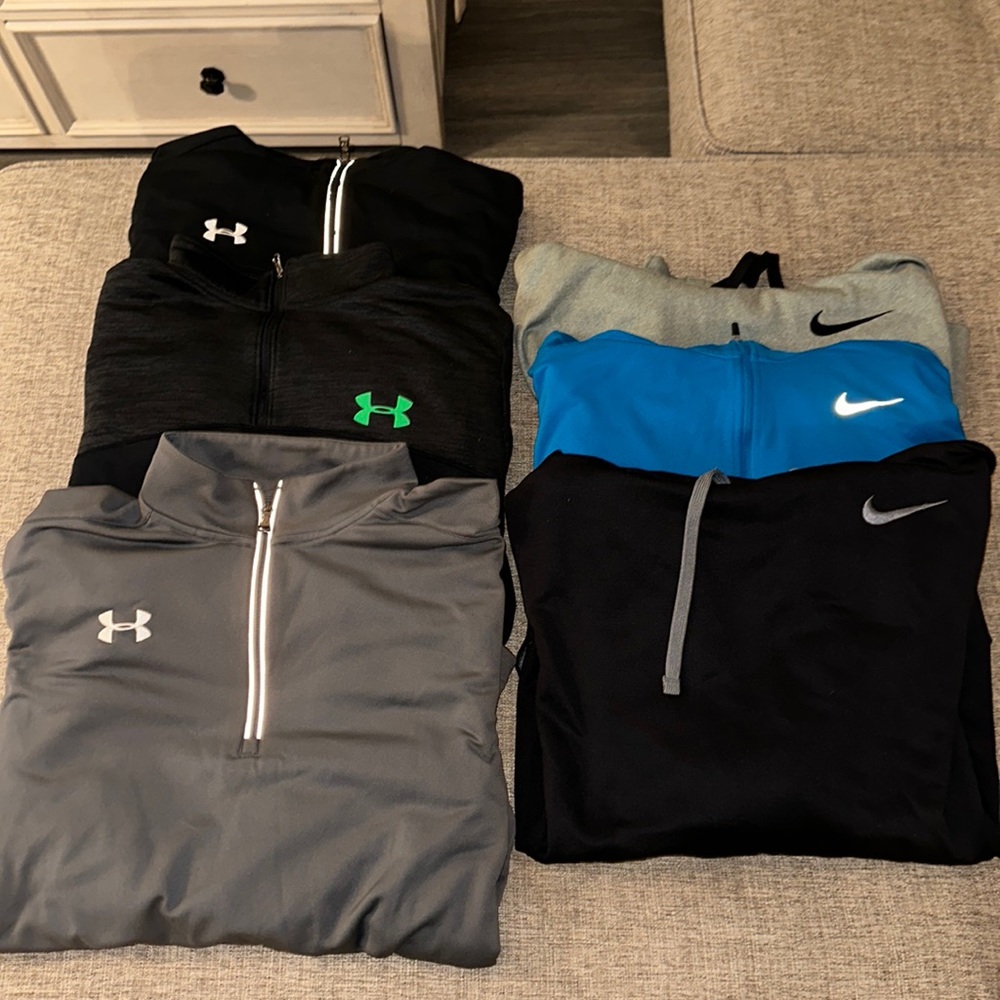 Nike! Under Armour Men’s bundle! XL, L!